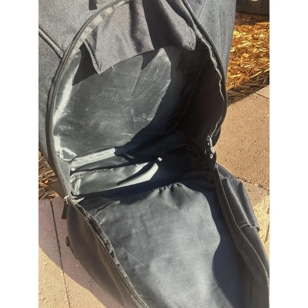 Large U.S. Air Force Backpack Black Padded Adjustable